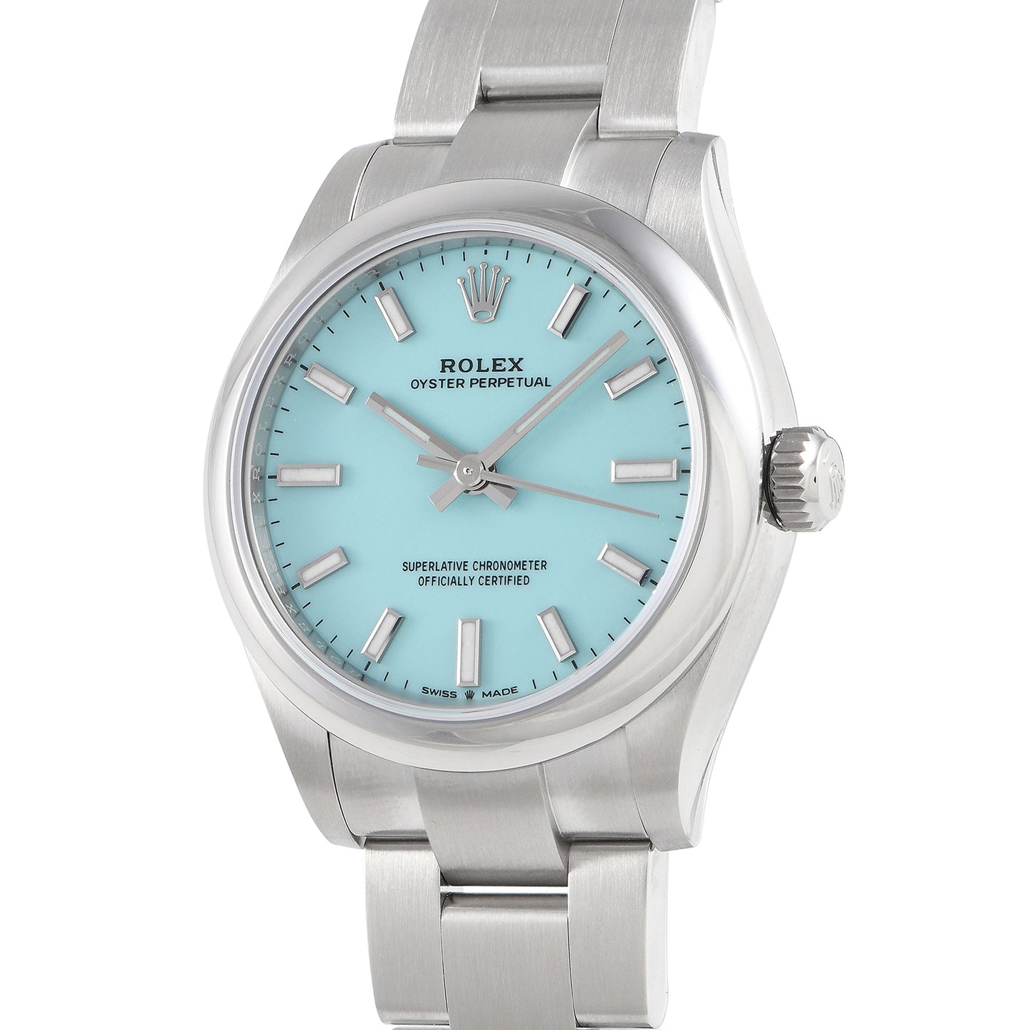 Oyster Perpetual Turquoise Dial