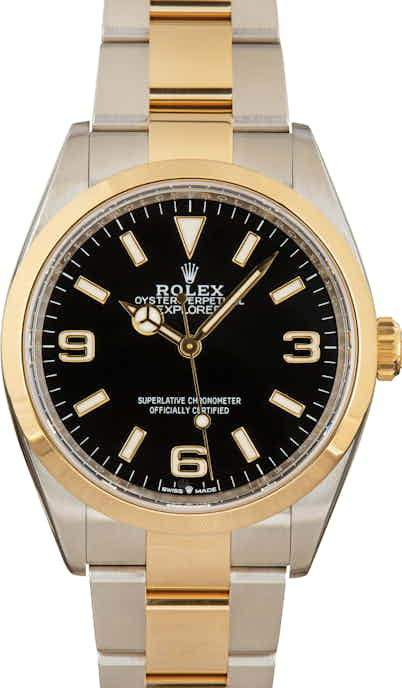 Rolex Explorer 124273 Steel & 18k Gold