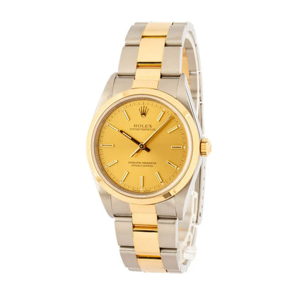 Rolex Oyster Perpetual 14203 Champagne Dial